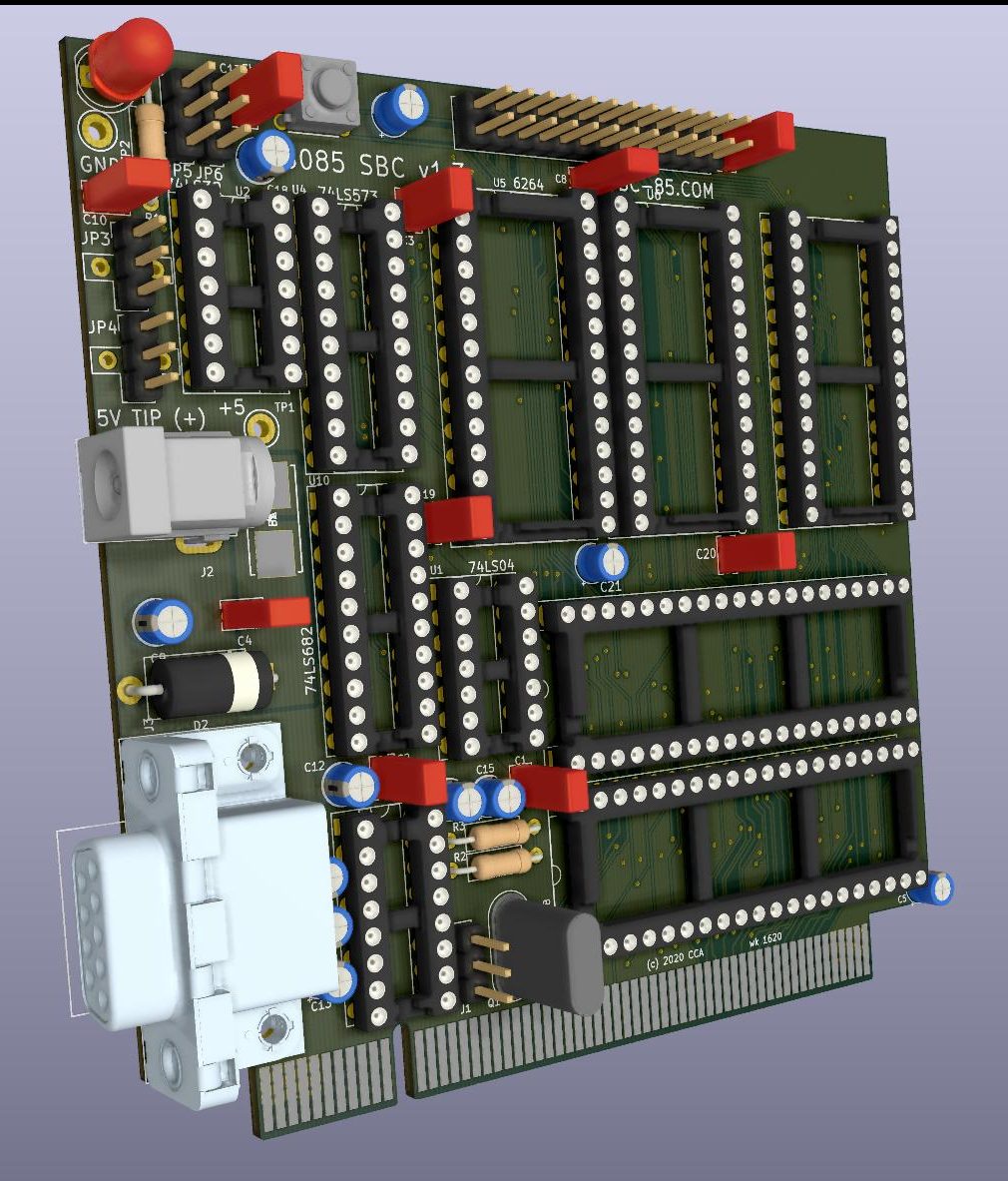 SBC-85 CPU v2.0 in Prototype » Bits Of The Golden Age