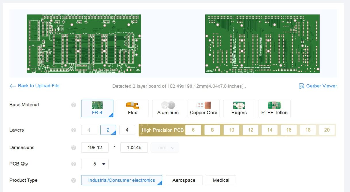 SDK-85+ CPU Board Build Files v1.1 » Bits Of The Golden Age