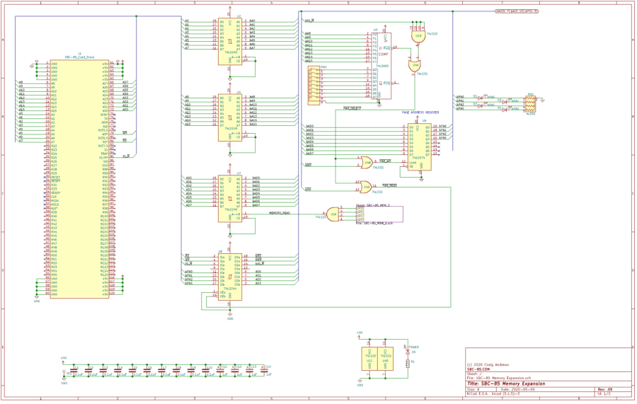 Memory Expansion Schematic