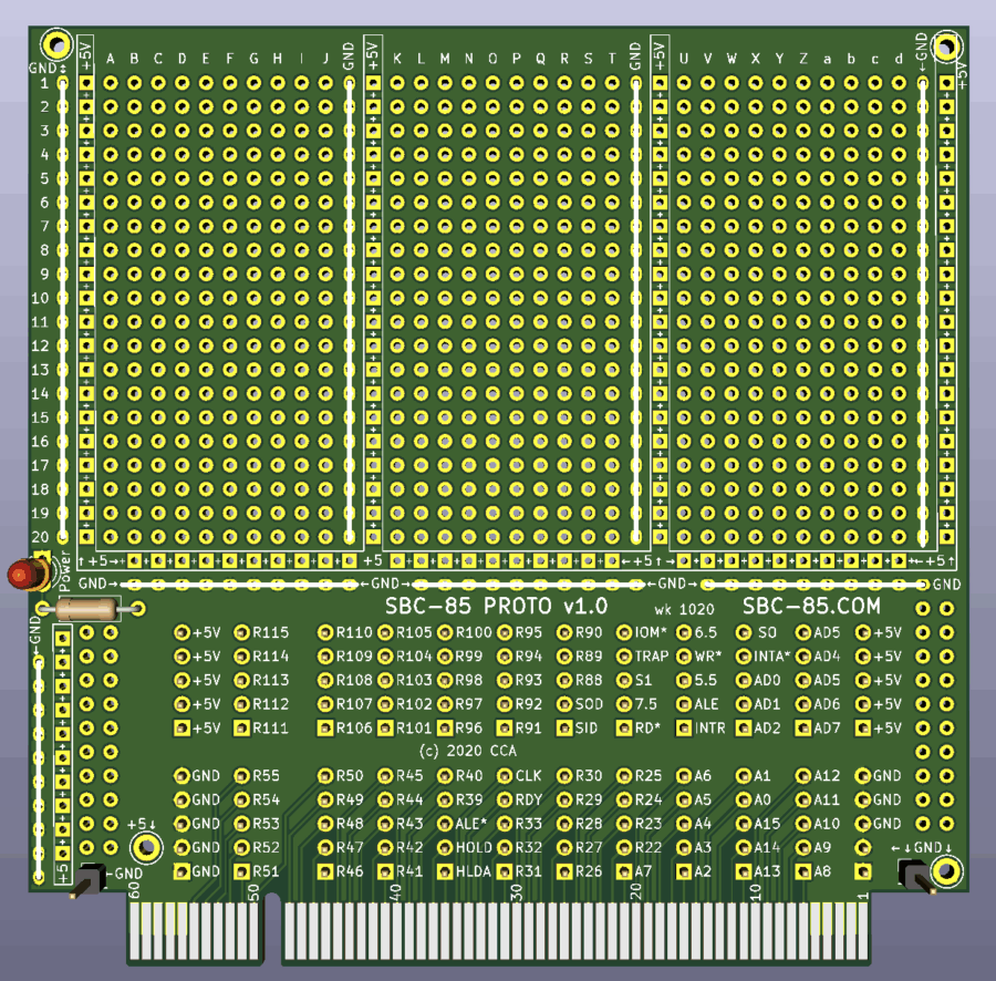 Protoboard v1.0b Gerber Files